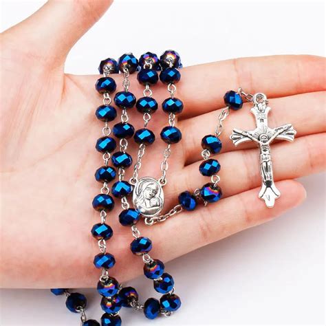 catholic necklace rosary|religious jewelry all rosales necklace.